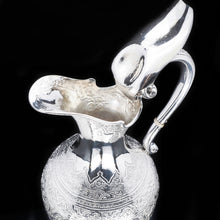 Load image into Gallery viewer, Antique Victorian Scottish Silver Wine Ewer/Jug - John Russel 1887 - Artisan Antiques
