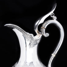 Load image into Gallery viewer, Antique Victorian Scottish Silver Wine Ewer/Jug - John Russel 1887 - Artisan Antiques
