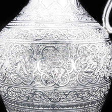 Load image into Gallery viewer, Antique Victorian Scottish Silver Wine Ewer/Jug - John Russel 1887 - Artisan Antiques
