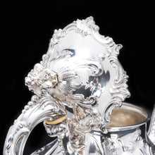 Load image into Gallery viewer, Magnificent Victorian Solid Silver Teapot - Louis XV Style - Edward &amp; John Barnard 1854 - Artisan Antiques
