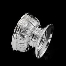 Load image into Gallery viewer, Magnificent Antique Solid Silver Georgian Pedestal Salts - Robert Hennell 1826
