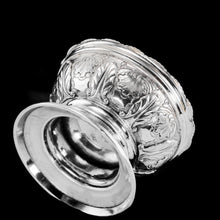 Load image into Gallery viewer, Magnificent Antique Solid Silver Georgian Pedestal Salts - Robert Hennell 1826
