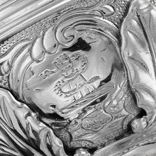 Load image into Gallery viewer, Magnificent Antique Solid Silver Georgian Pedestal Salts - Robert Hennell 1826
