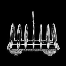 Load image into Gallery viewer, A Magnificent Georgian Solid Silver Toast Rack - John &amp; Thomas Settle 1823
