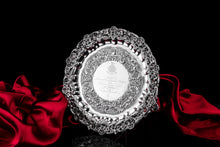 Load image into Gallery viewer, A Magnificent Georgian Sterling Silver Tray/Salver with Military Lieutenant Interest - James Fray 1833 - Artisan Antiques

