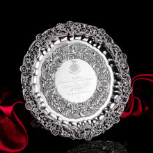 Load image into Gallery viewer, A Magnificent Georgian Sterling Silver Tray/Salver with Military Lieutenant Interest - James Fray 1833 - Artisan Antiques
