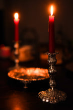 Load image into Gallery viewer, Magnificent Antique Solid Silver Pair of Rococo Candlesticks - 1890
