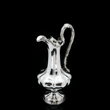 Load image into Gallery viewer, A Splendid Victorian Solid Silver Wine Ewer/Jug with Grape Vines - Benjamin Smith 1846 - Artisan Antiques
