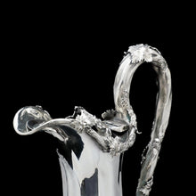 Load image into Gallery viewer, A Splendid Victorian Solid Silver Wine Ewer/Jug with Grape Vines - Benjamin Smith 1846 - Artisan Antiques
