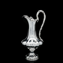 Load image into Gallery viewer, A Splendid Victorian Solid Silver Wine Ewer/Jug with Grape Vines - Benjamin Smith 1846 - Artisan Antiques
