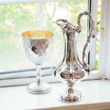 Load image into Gallery viewer, A Splendid Victorian Solid Silver Wine Ewer/Jug with Grape Vines - Benjamin Smith 1846 - Artisan Antiques
