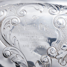 Load image into Gallery viewer, Antique Solid Silver Kettle with Ornate Chased Motifs - Elkington &amp; Co. 1904 - Artisan Antiques
