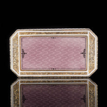 Load image into Gallery viewer, Splendid Silver Gilt &amp; Guilloche Enamel Snuff Box - Viennese c.1875 - Artisan Antiques
