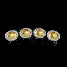 Load image into Gallery viewer, A Magnificent Set of 4 Georgian Solid Silver Salt Cellars - Barnard 1837
