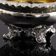 Load image into Gallery viewer, A Magnificent Set of 4 Georgian Solid Silver Salt Cellars - Barnard 1837

