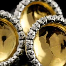 Load image into Gallery viewer, A Magnificent Set of 4 Georgian Solid Silver Salt Cellars - Barnard 1837
