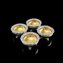 Load image into Gallery viewer, A Magnificent Set of 4 Georgian Solid Silver Salt Cellars - Barnard 1837
