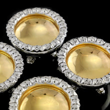 Load image into Gallery viewer, A Magnificent Set of 4 Georgian Solid Silver Salt Cellars - Barnard 1837
