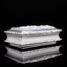 Load image into Gallery viewer, RESERVED - A Heavy Solid Silver Table Snuff Box - Francis Clark 1845 - Artisan Antiques

