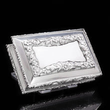 Load image into Gallery viewer, RESERVED - A Heavy Solid Silver Table Snuff Box - Francis Clark 1845 - Artisan Antiques
