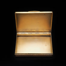 Load image into Gallery viewer, A Stylish Solid Silver Gilt Box/Case -  French 19th Century - Artisan Antiques
