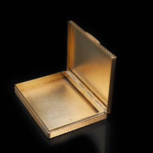Load image into Gallery viewer, A Stylish Solid Silver Gilt Box/Case -  French 19th Century - Artisan Antiques
