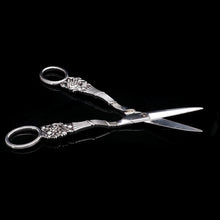 Load image into Gallery viewer, Georgian Solid Silver Grape Scissors - William Eley &amp; William Fearn 1816 - Artisan Antiques
