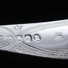 Load image into Gallery viewer, A Pair of Georgian Silver Berry Spoons - Peter &amp; Ann Bateman 1796 - Artisan Antiques
