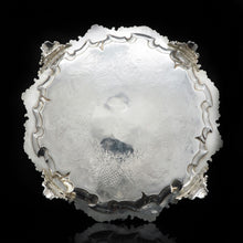Load image into Gallery viewer, A Very Large Georgian Solid Silver Salver Tray by John Israel 1801 - Artisan Antiques

