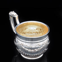 Load image into Gallery viewer, A Delightful Solid Silver Mug/Cup - E. Goldschmidt c.1910 Germany - Artisan Antiques
