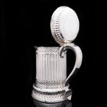 Load image into Gallery viewer, Enormous Solid Silver Flagon of The Hicks Family - London 1864 - Artisan Antiques
