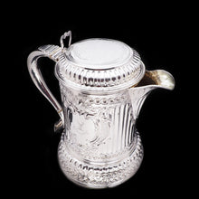 Load image into Gallery viewer, Enormous Solid Silver Flagon of The Hicks Family - London 1864 - Artisan Antiques

