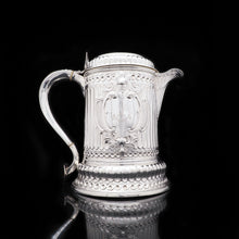 Load image into Gallery viewer, Enormous Solid Silver Flagon of The Hicks Family - London 1864 - Artisan Antiques
