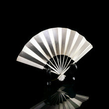 Load image into Gallery viewer, A Vintage Japanese Solid Silver Fan (Sensu/O-gi) - c.1960s

