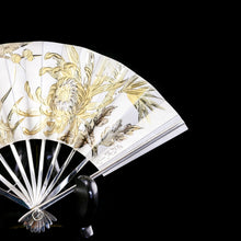 Load image into Gallery viewer, A Vintage Japanese Solid Silver Fan (Sensu/O-gi) - c.1960s
