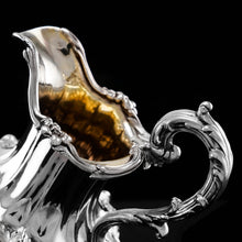 Load image into Gallery viewer, Spectacular Antique Georgian Solid Silver Tea/Coffee Set with Chased Acanthus - Barnard 1833/4

