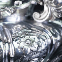 Load image into Gallery viewer, Antique English Solid Silver 3 Piece Tea Pot Set - 1836 London - Artisan Antiques
