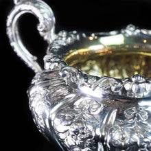 Load image into Gallery viewer, Antique English Solid Silver 3 Piece Tea Pot Set - 1836 London - Artisan Antiques
