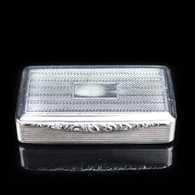 Load image into Gallery viewer, Antique Georgian English Solid Silver Snuff Box - c.1800 - Artisan Antiques
