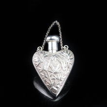Load image into Gallery viewer, Antique Chinese Silver Perfume Bottle - Wang Hing c.1880 - Artisan Antiques
