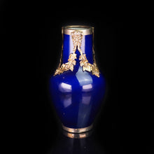Load image into Gallery viewer, Antique French Sevres Vase Silver Mounted - Paul Milet c.1900 - Artisan Antiques
