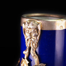Load image into Gallery viewer, Antique French Sevres Vase Silver Mounted - Paul Milet c.1900 - Artisan Antiques
