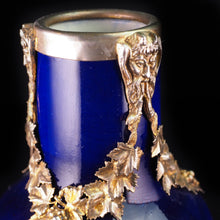 Load image into Gallery viewer, Antique French Sevres Vase Silver Mounted - Paul Milet c.1900 - Artisan Antiques
