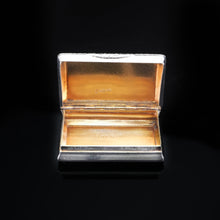 Load image into Gallery viewer, Antique Georgian Silver Snuff Box with Exquisite Chased Design - 1822 - Artisan Antiques
