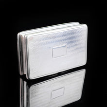 Load image into Gallery viewer, Antique Victorian Silver Snuff Box - 1840 Neustadt &amp; Barnett - Artisan Antiques
