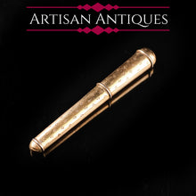 Load image into Gallery viewer, Antique French Silver Gilt Needle Etui Case - c.1850 - Artisan Antiques
