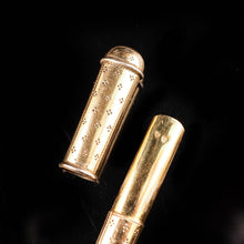 Load image into Gallery viewer, Antique French Silver Gilt Needle Etui Case - c.1850 - Artisan Antiques
