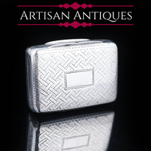 Load image into Gallery viewer, Antique Silver Vinaigrette with gilt interior by Thomas Shaw - 1833 - Artisan Antiques
