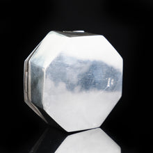 Load image into Gallery viewer, Sterling Silver Octagonal Dual Compartment Pill / Snuff Box - 20th Century - Artisan Antiques
