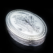 Load image into Gallery viewer, Antique French Silver Detailed Table Snuff Box - c.1900 - Artisan Antiques
